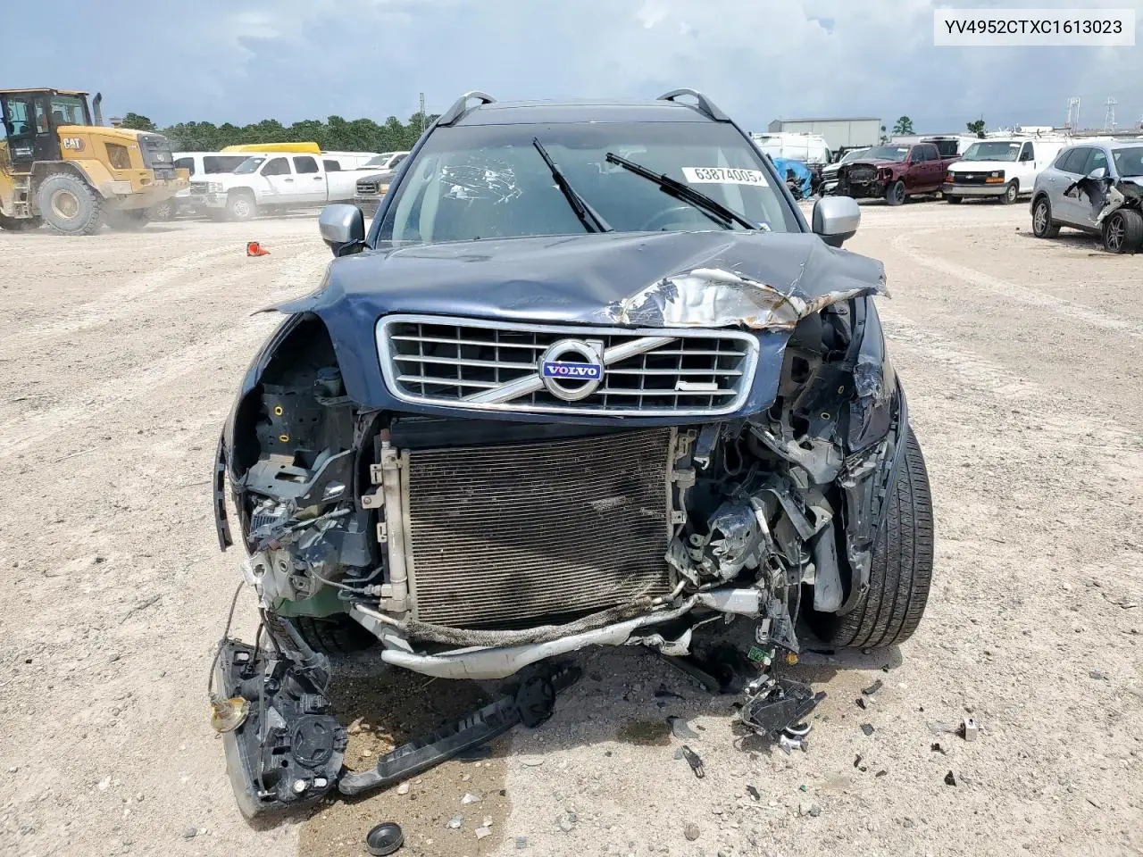 2012 Volvo Xc90 R Design VIN: YV4952CTXC1613023 Lot: 63874005