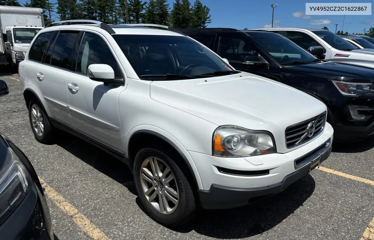 2012 Volvo Xc90 3.2 VIN: YV4952CZ2C1622867 Lot: 65733225