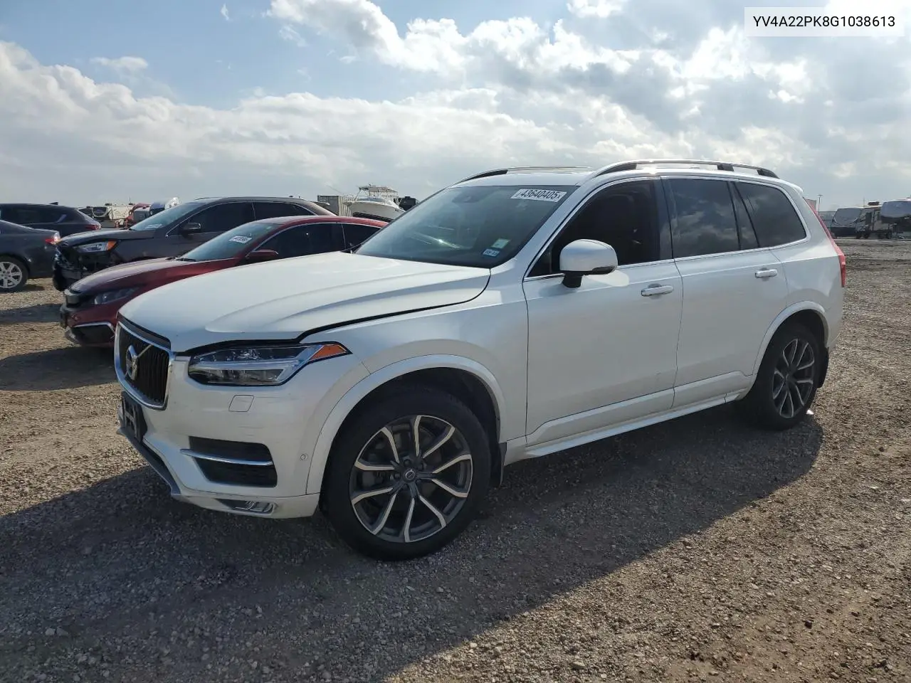 2016 Volvo Xc90 T6 VIN: YV4A22PK8G1038613 Lot: 43640405