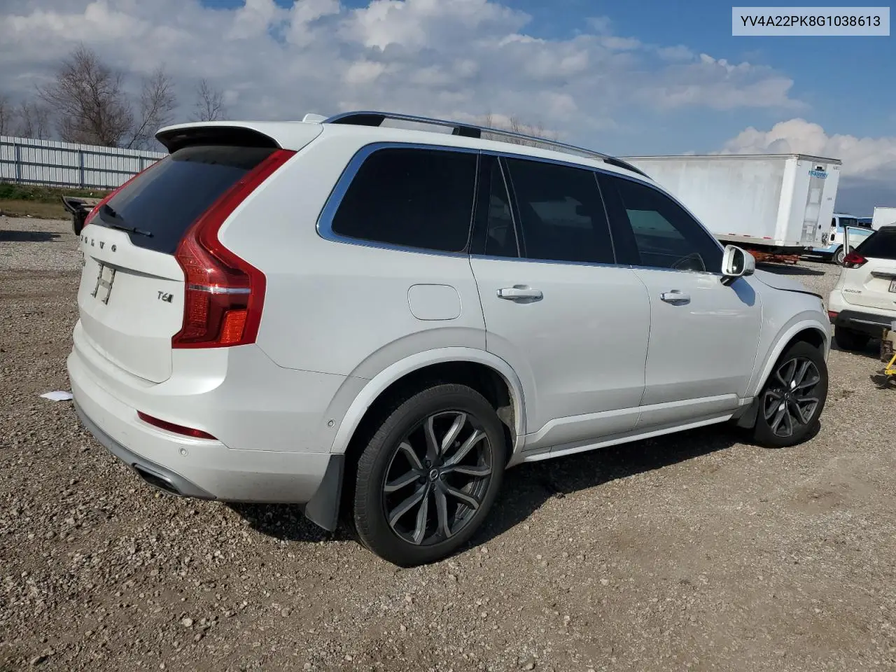 2016 Volvo Xc90 T6 VIN: YV4A22PK8G1038613 Lot: 43640405