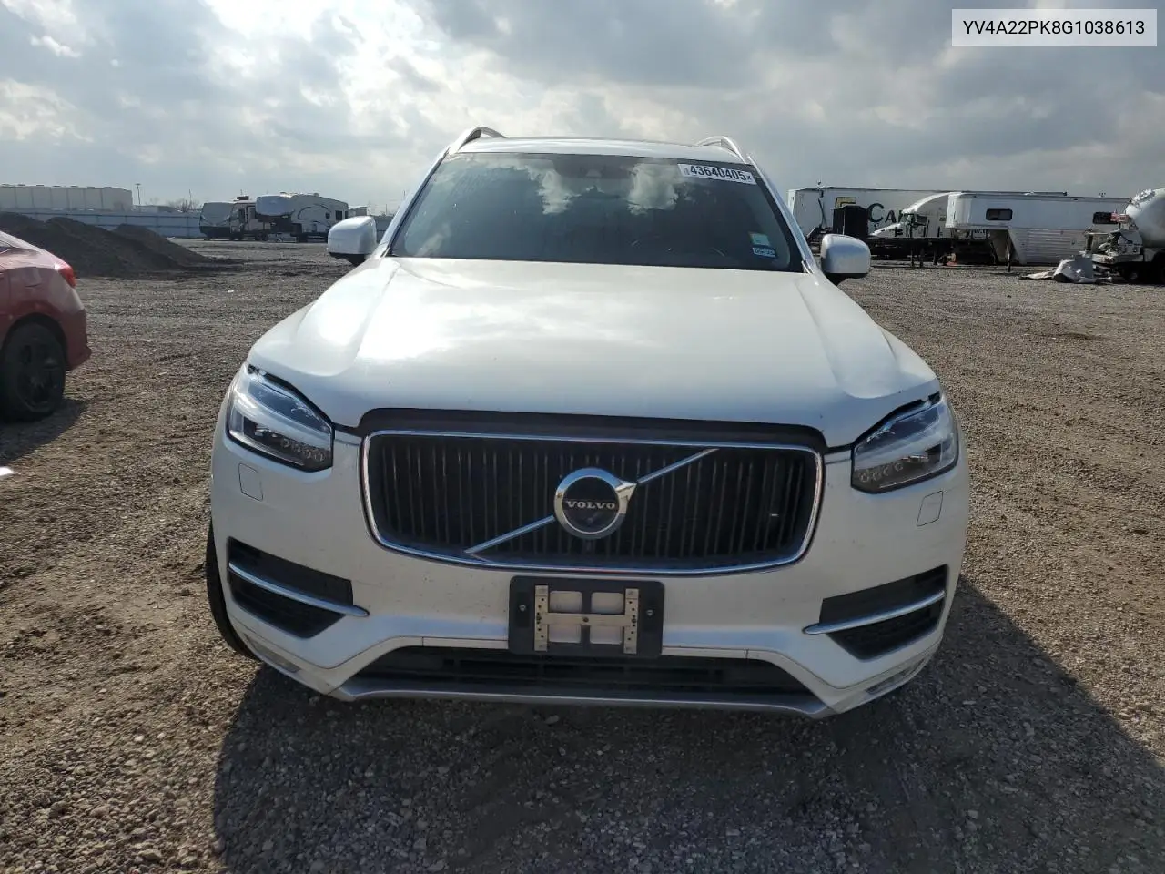 2016 Volvo Xc90 T6 VIN: YV4A22PK8G1038613 Lot: 43640405