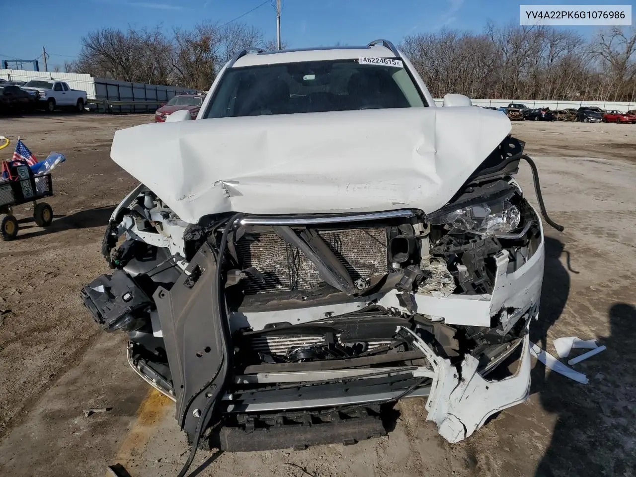 2016 Volvo Xc90 T6 VIN: YV4A22PK6G1076986 Lot: 46224615