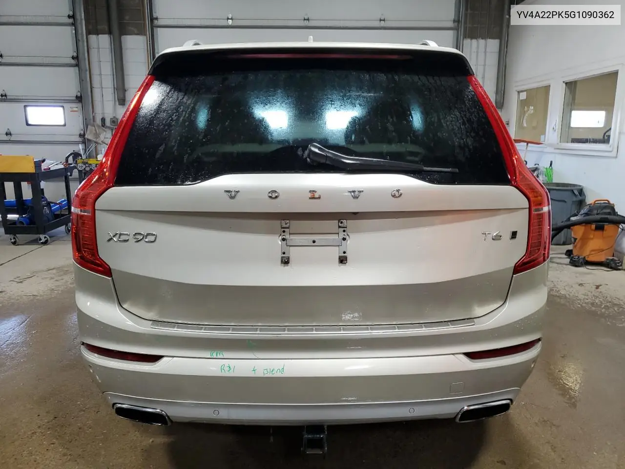 2016 Volvo Xc90 T6 VIN: YV4A22PK5G1090362 Lot: 53103005