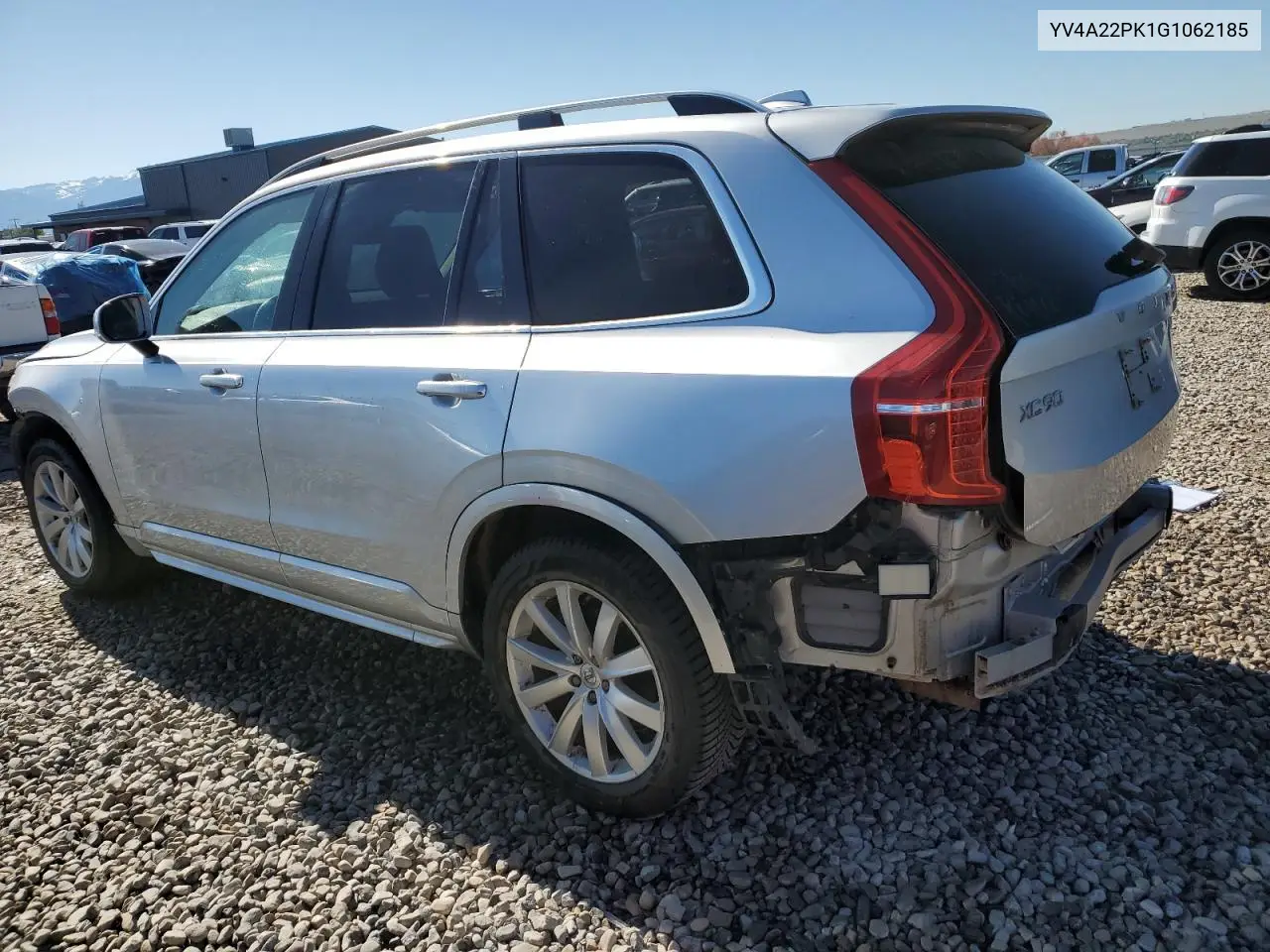2016 Volvo Xc90 T6 VIN: YV4A22PK1G1062185 Lot: 53988805