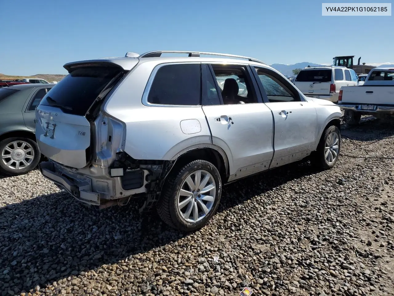 2016 Volvo Xc90 T6 VIN: YV4A22PK1G1062185 Lot: 53988805