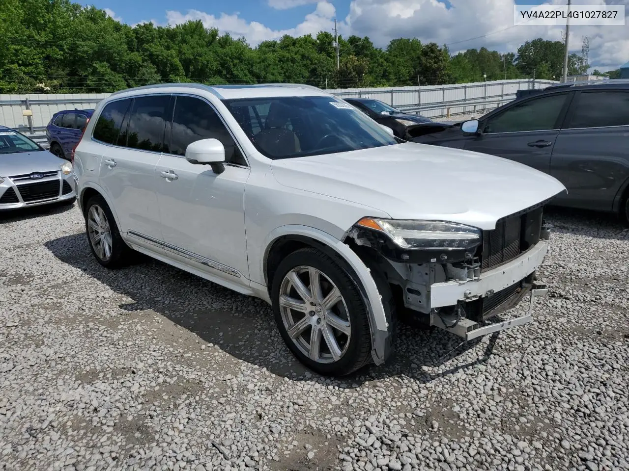 2016 Volvo Xc90 T6 VIN: YV4A22PL4G1027827 Lot: 56332285