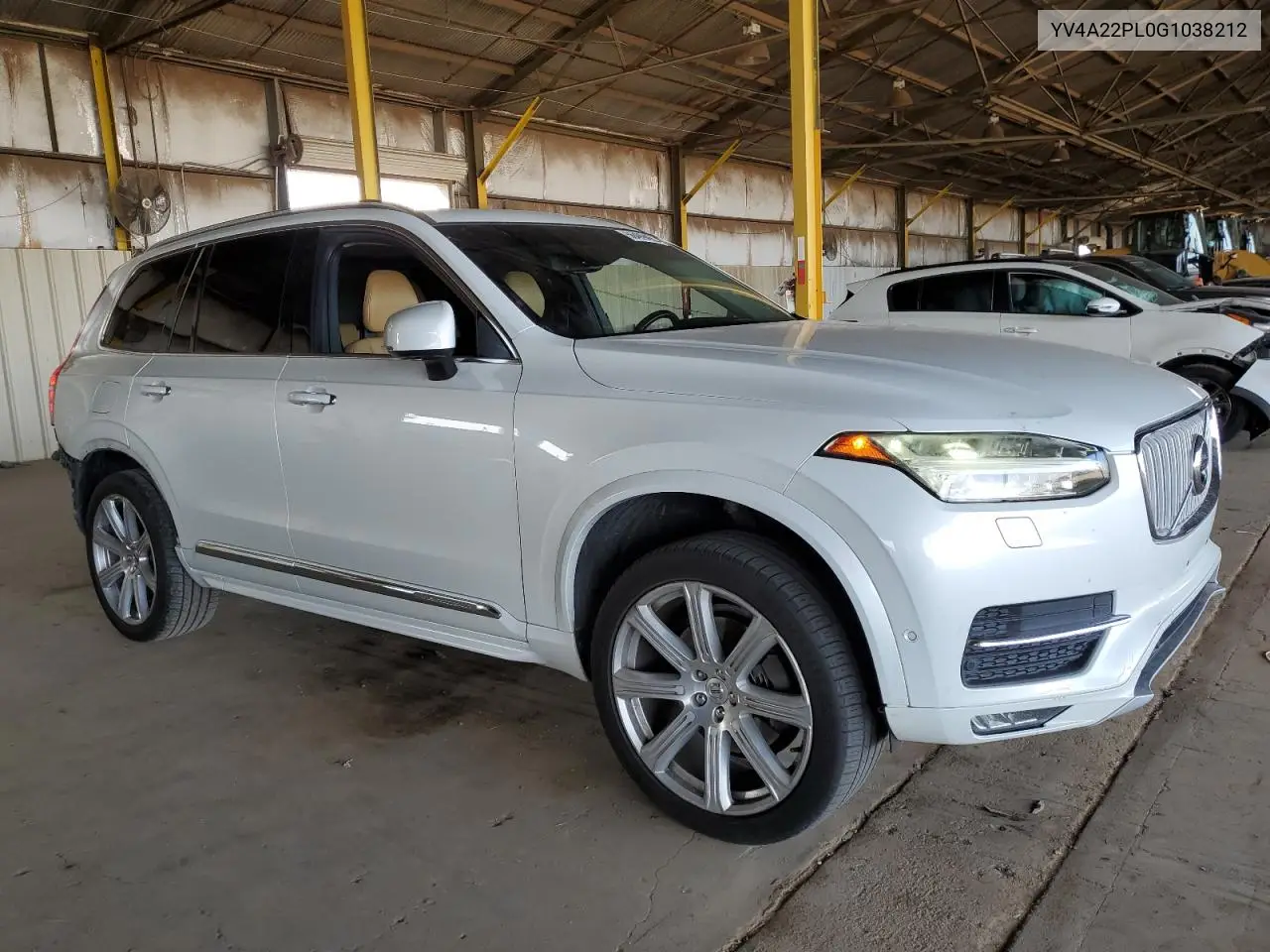 2016 Volvo Xc90 T6 VIN: YV4A22PL0G1038212 Lot: 56499465