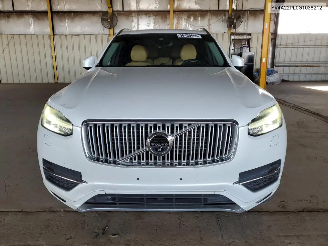 2016 Volvo Xc90 T6 VIN: YV4A22PL0G1038212 Lot: 56499465