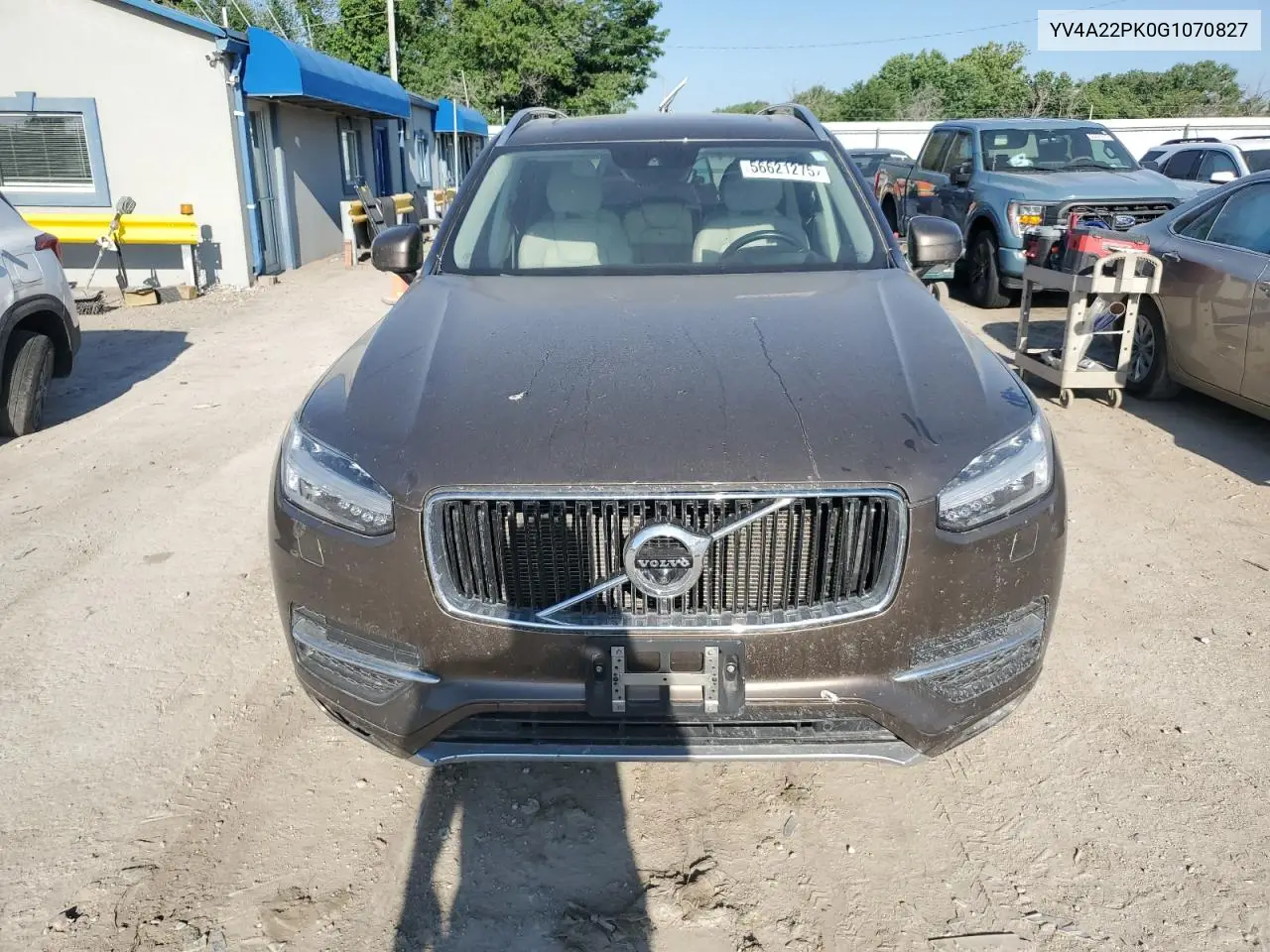 2016 Volvo Xc90 T6 VIN: YV4A22PK0G1070827 Lot: 56621275