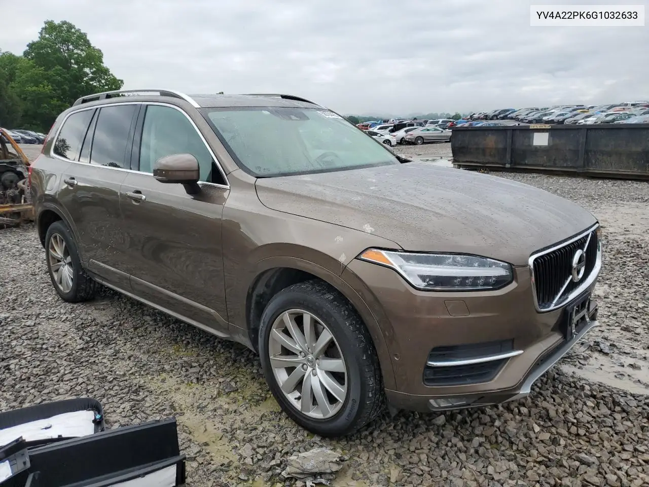 2016 Volvo Xc90 T6 VIN: YV4A22PK6G1032633 Lot: 56704495
