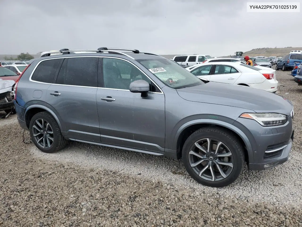 2016 Volvo Xc90 T6 VIN: YV4A22PK7G1025139 Lot: 56947235