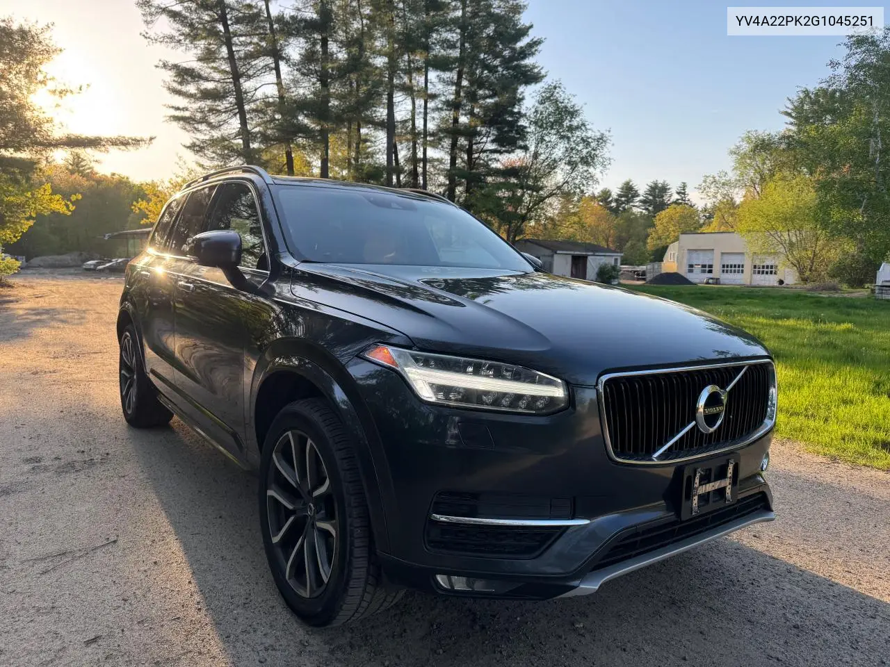 yv4a22pk2g1045251 YV4A22PK2G1045251 2016 Volvo Xc90 T6