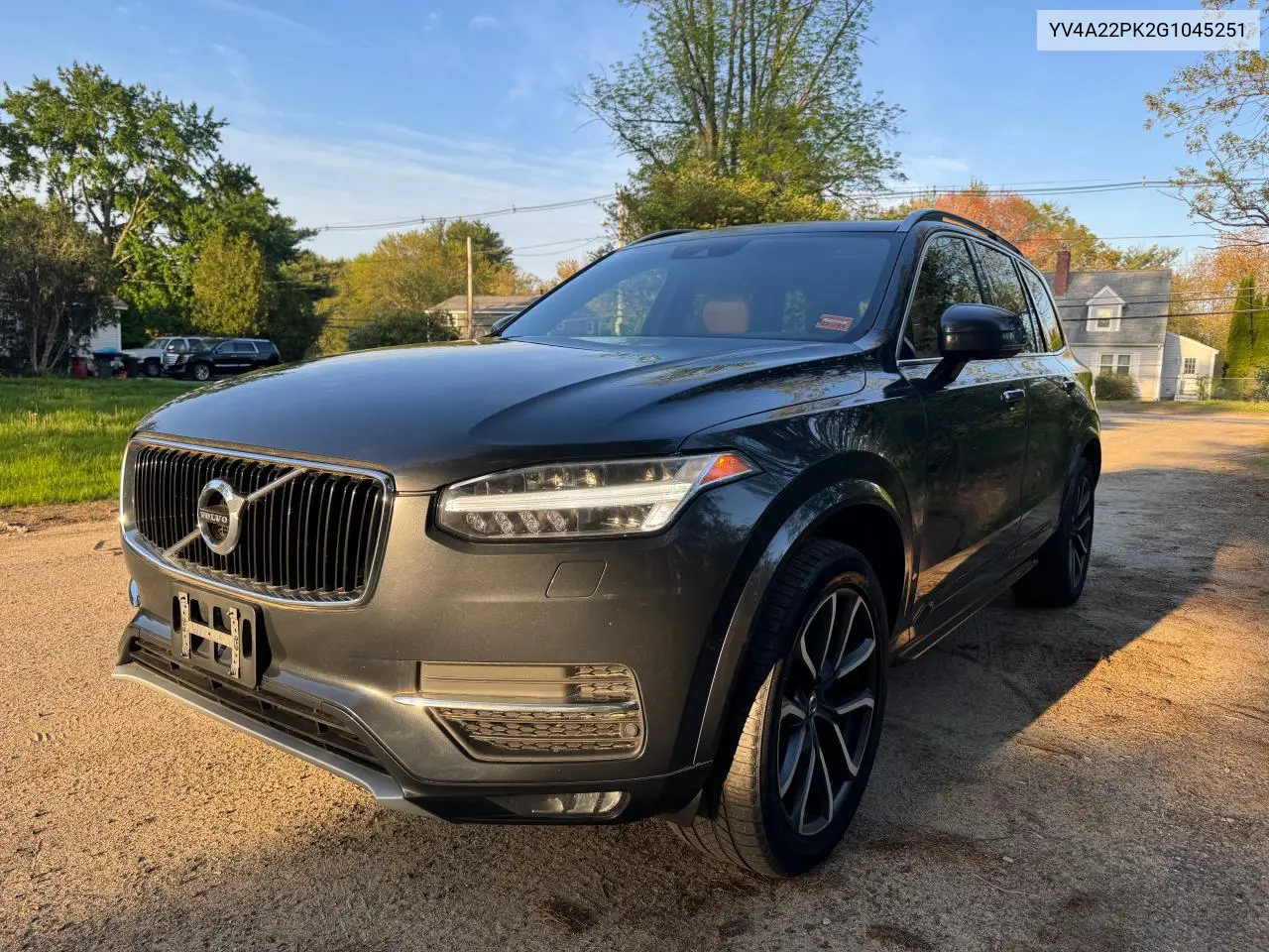yv4a22pk2g1045251 YV4A22PK2G1045251 2016 Volvo Xc90 T6