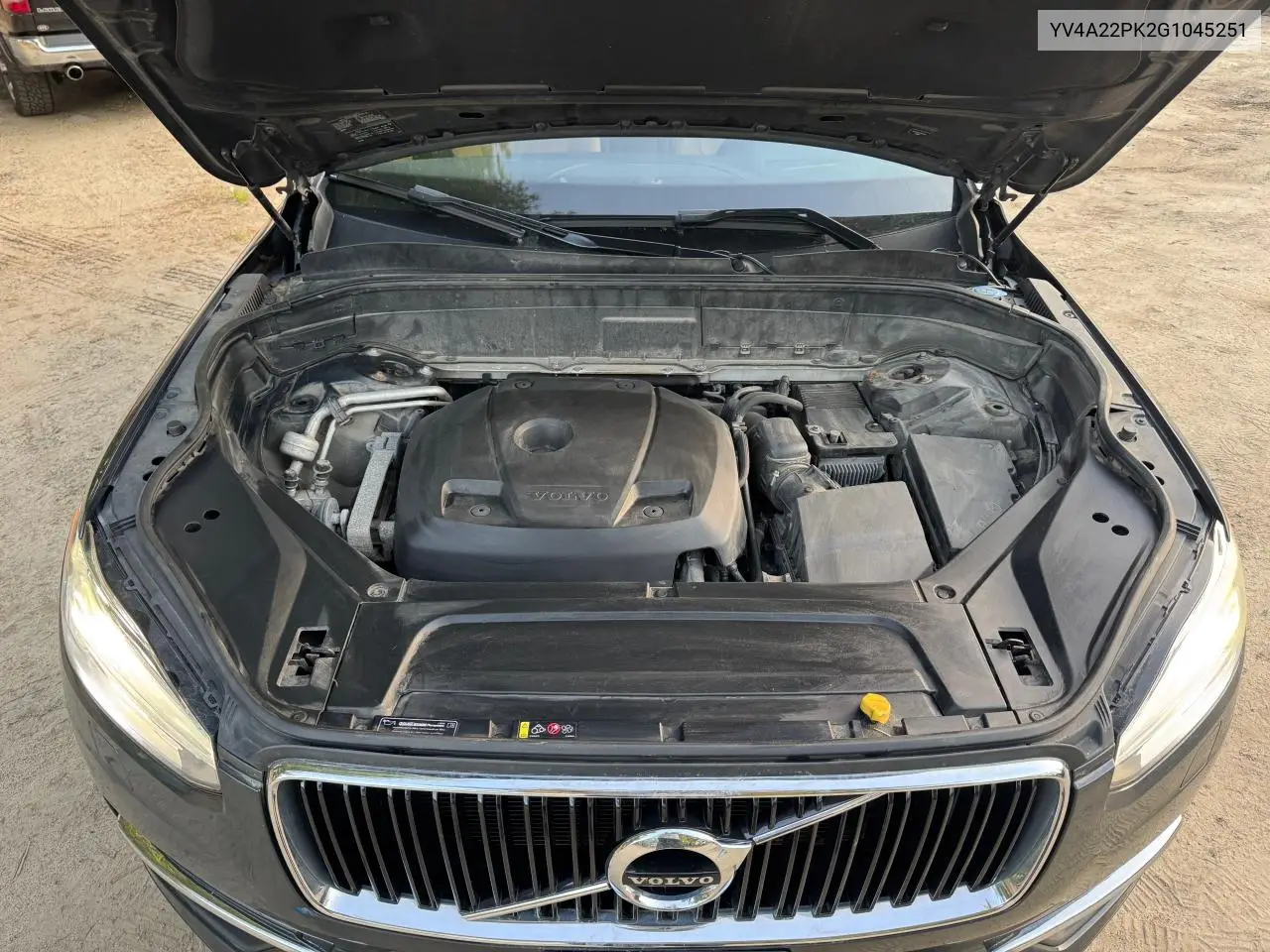 yv4a22pk2g1045251 YV4A22PK2G1045251 2016 Volvo Xc90 T6
