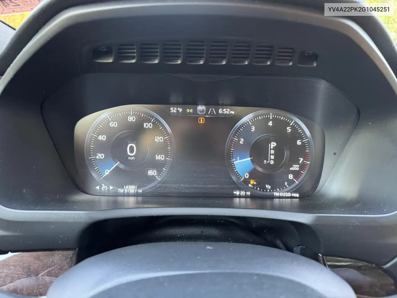 yv4a22pk2g1045251 YV4A22PK2G1045251 2016 Volvo Xc90 T6