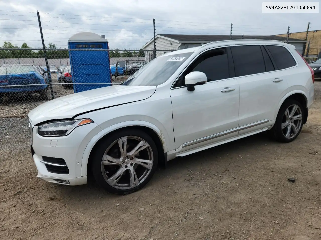 2016 Volvo Xc90 T6 VIN: YV4A22PL2G1050894 Lot: 60366615