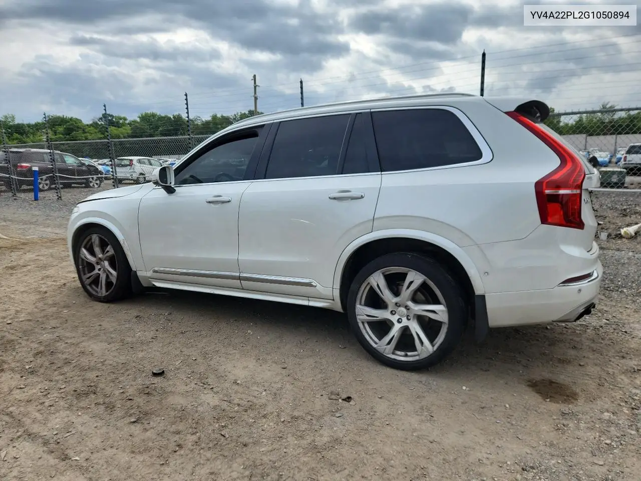 2016 Volvo Xc90 T6 VIN: YV4A22PL2G1050894 Lot: 60366615