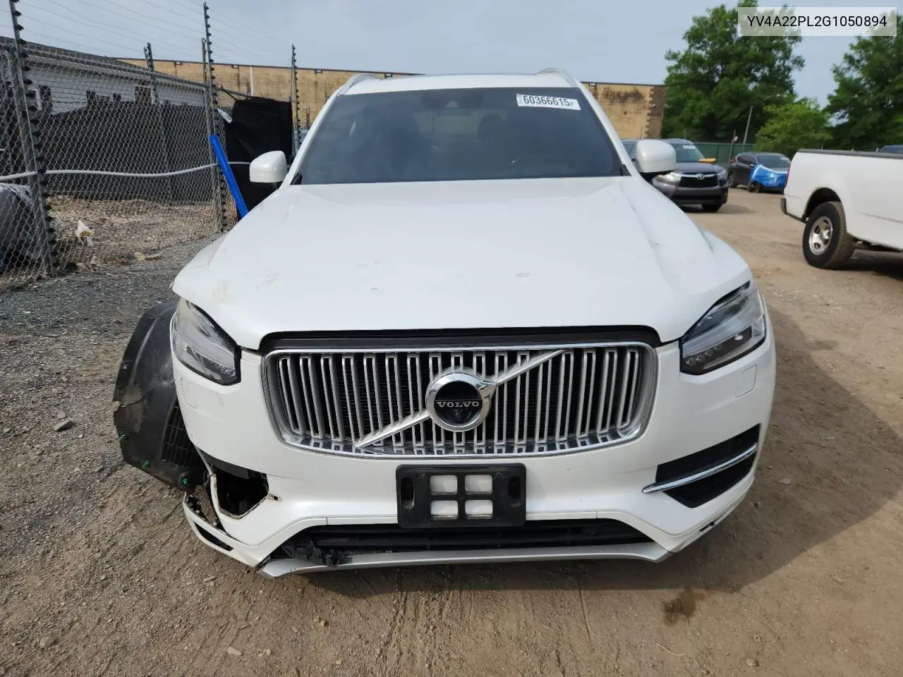 2016 Volvo Xc90 T6 VIN: YV4A22PL2G1050894 Lot: 60366615