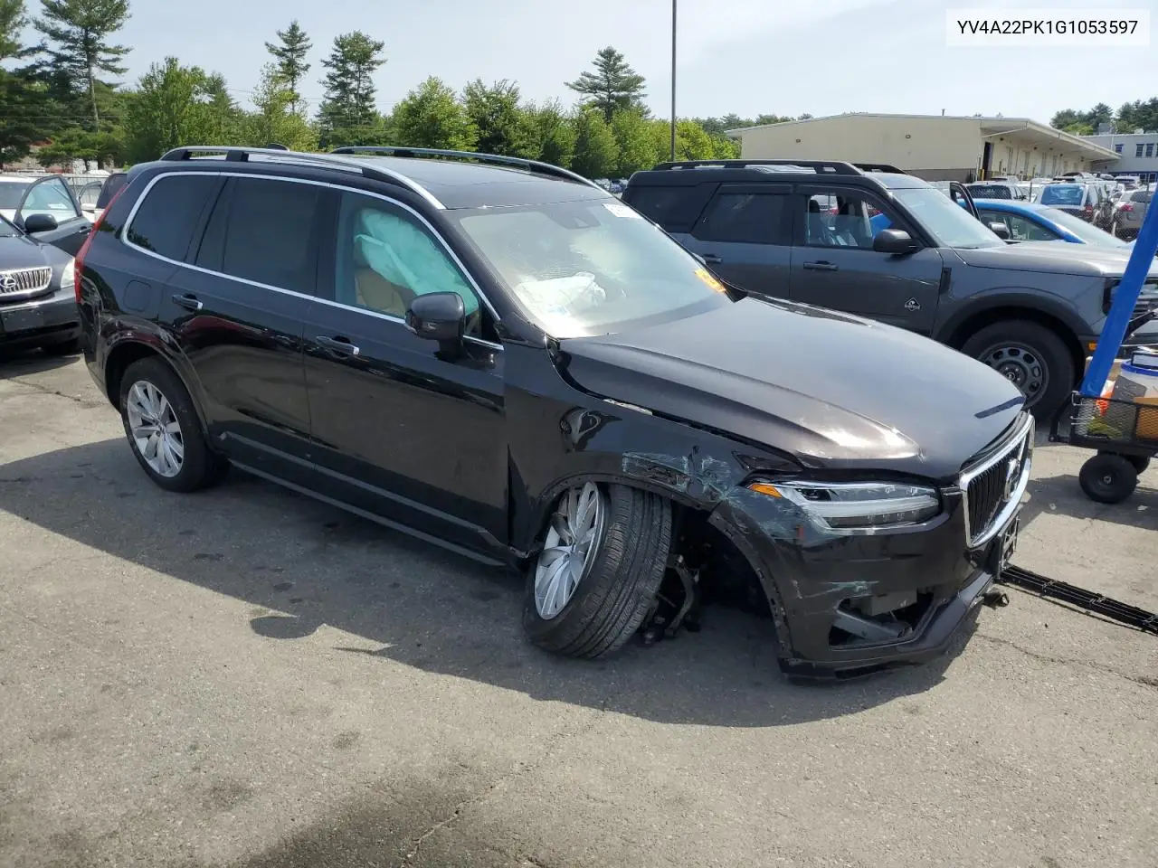 2016 Volvo Xc90 T6 VIN: YV4A22PK1G1053597 Lot: 61906755