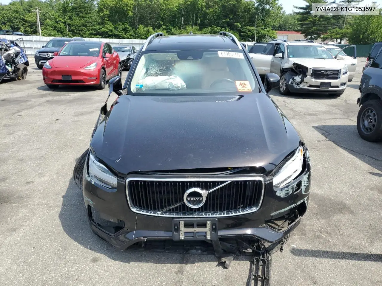 2016 Volvo Xc90 T6 VIN: YV4A22PK1G1053597 Lot: 61906755