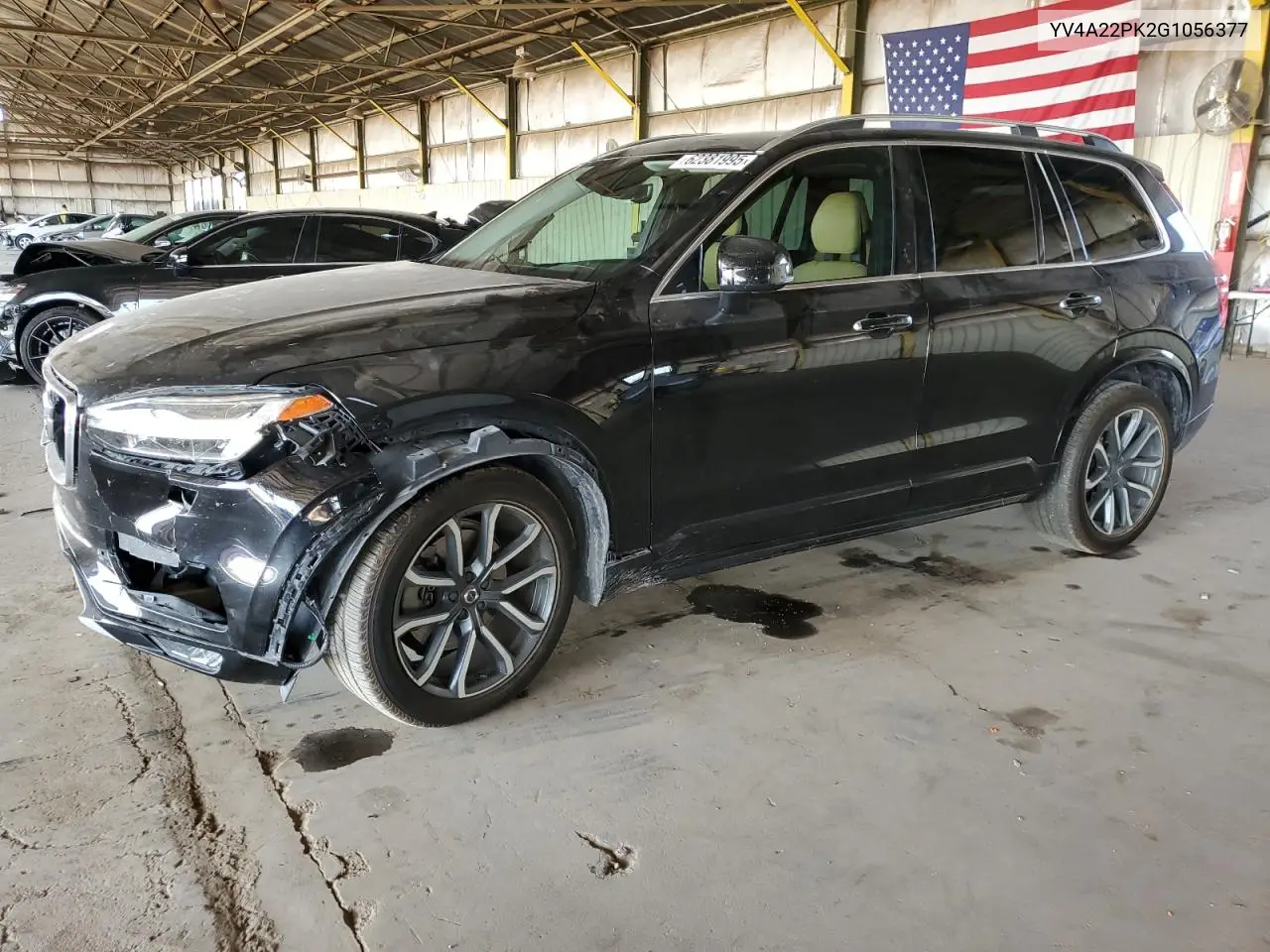 2016 Volvo Xc90 T6 VIN: YV4A22PK2G1056377 Lot: 62381995