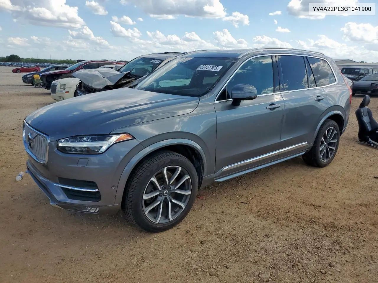 2016 Volvo Xc90 T6 VIN: YV4A22PL3G1041900 Lot: 62461105