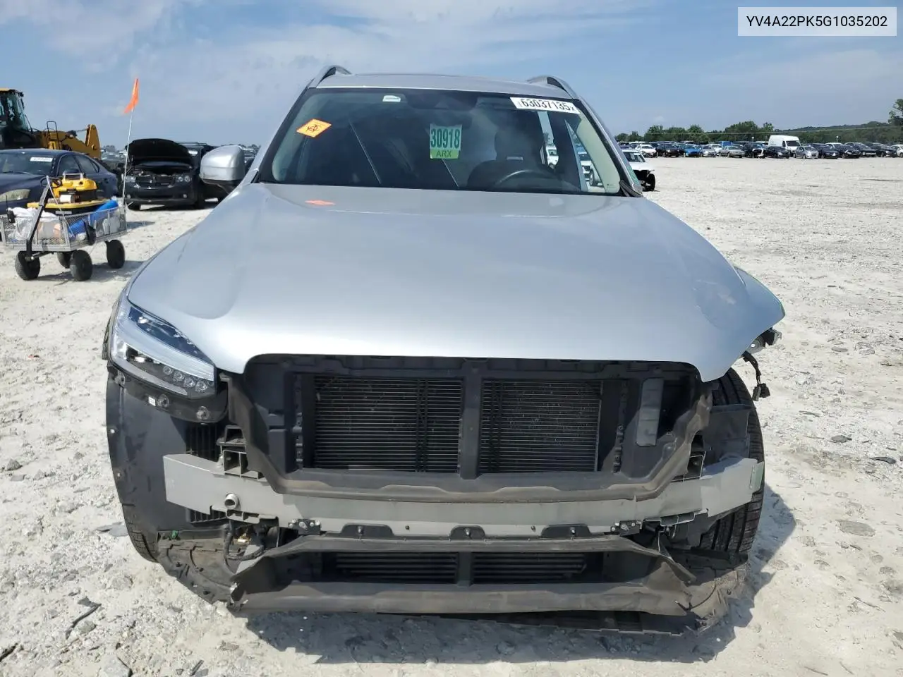 2016 Volvo Xc90 T6 VIN: YV4A22PK5G1035202 Lot: 63037135