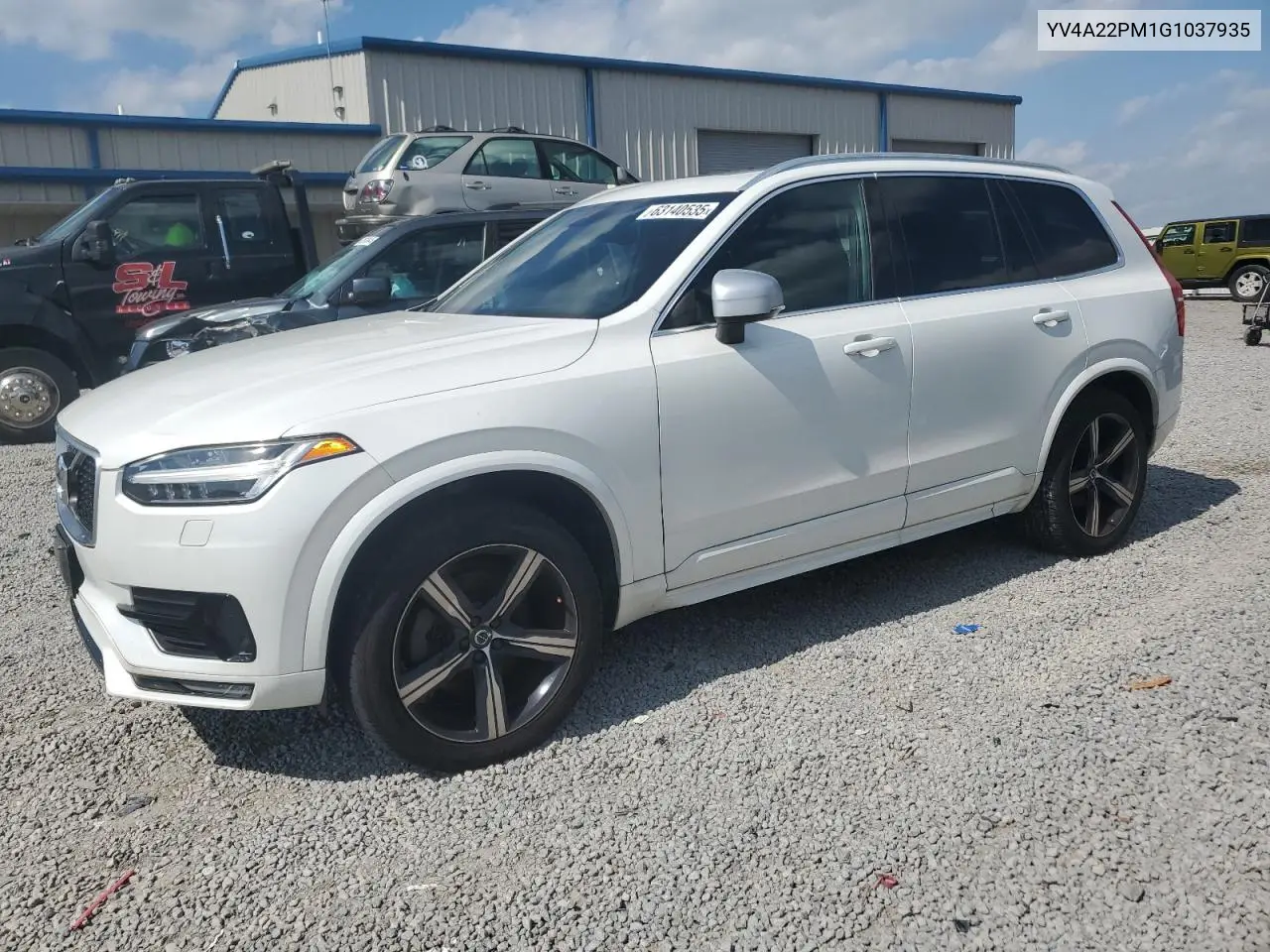 2016 Volvo Xc90 T6 VIN: YV4A22PM1G1037935 Lot: 63140535