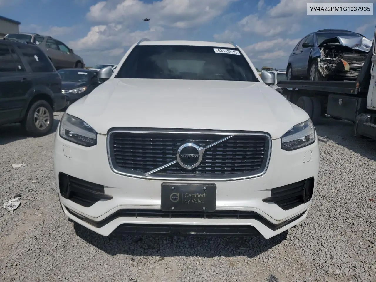 2016 Volvo Xc90 T6 VIN: YV4A22PM1G1037935 Lot: 63140535