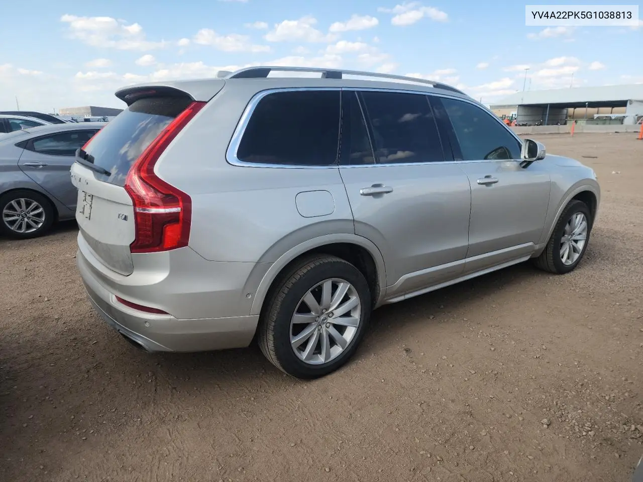 2016 Volvo Xc90 T6 VIN: YV4A22PK5G1038813 Lot: 63195975