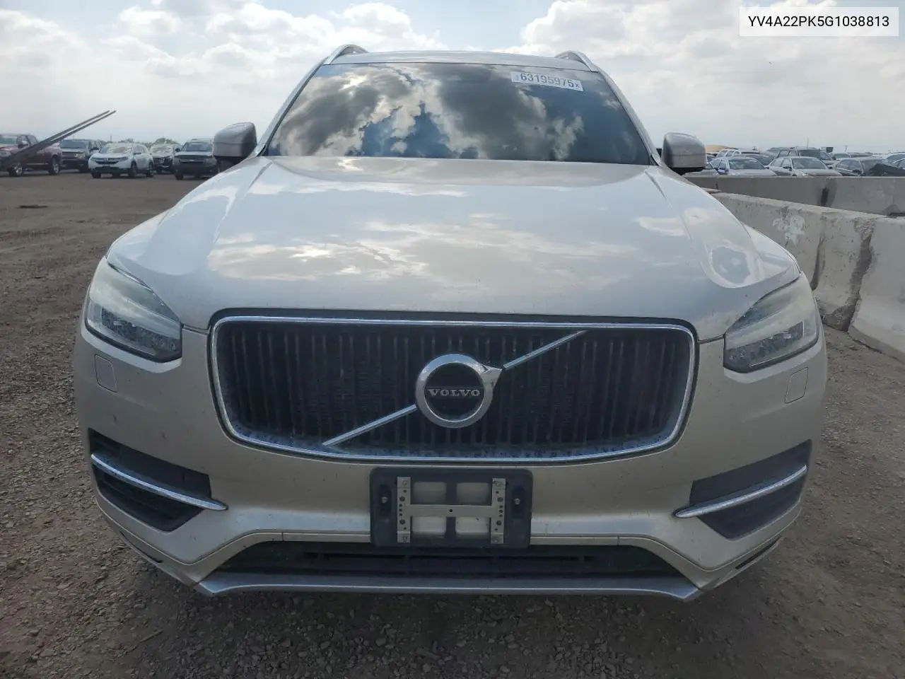 2016 Volvo Xc90 T6 VIN: YV4A22PK5G1038813 Lot: 63195975