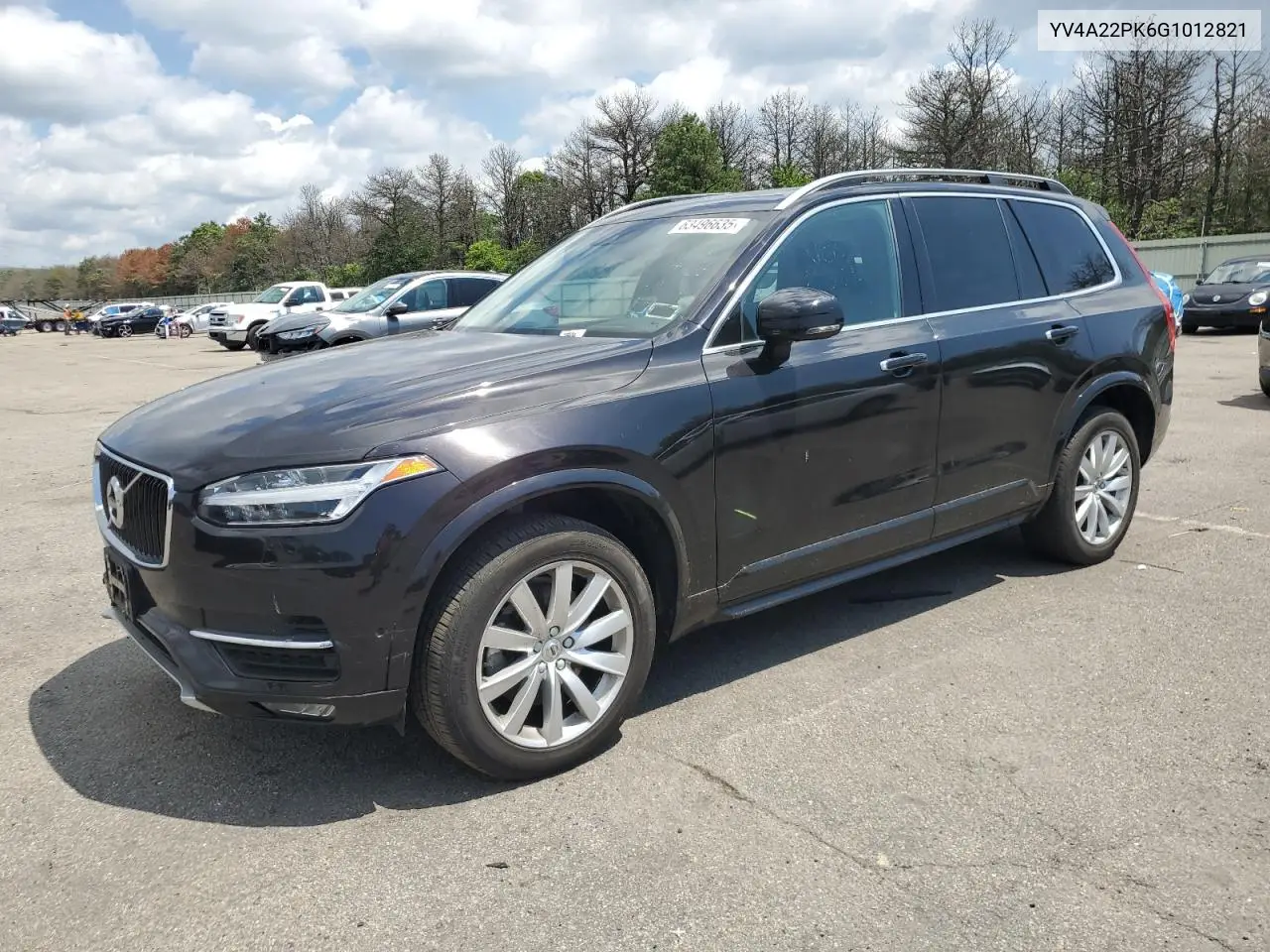 2016 Volvo Xc90 T6 VIN: YV4A22PK6G1012821 Lot: 63496635