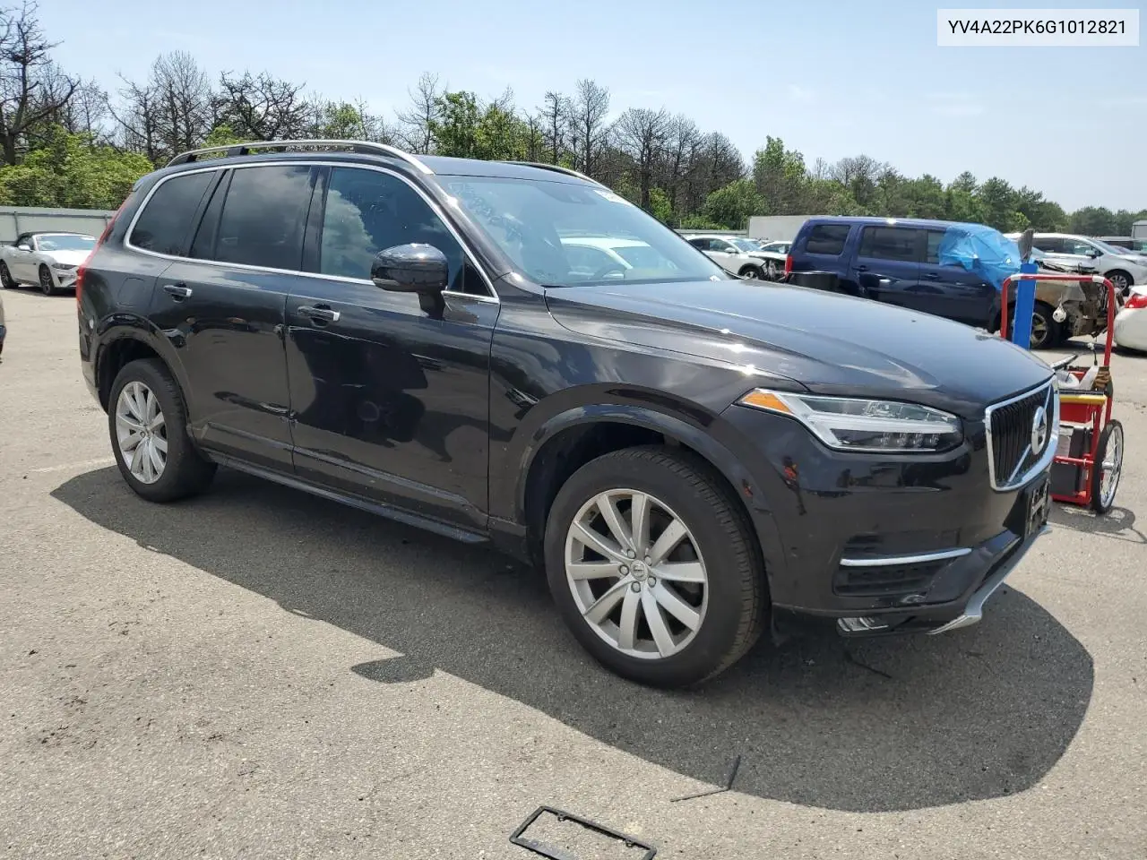 2016 Volvo Xc90 T6 VIN: YV4A22PK6G1012821 Lot: 63496635