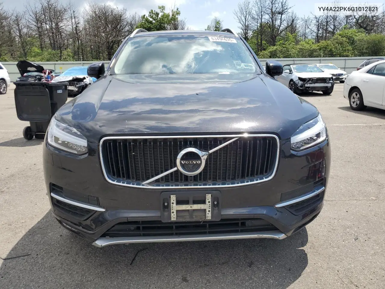 2016 Volvo Xc90 T6 VIN: YV4A22PK6G1012821 Lot: 63496635
