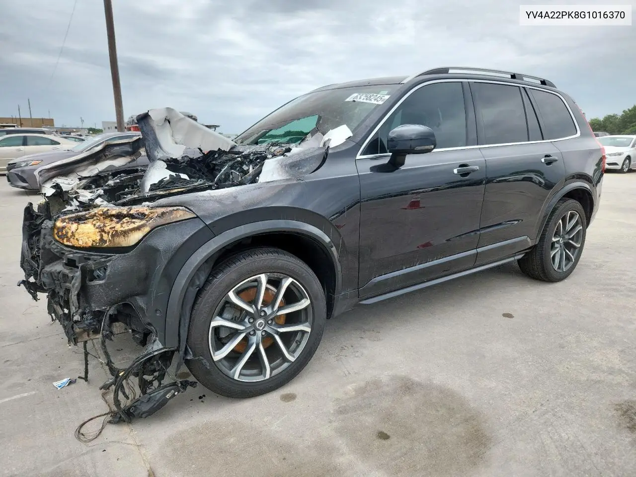 2016 Volvo Xc90 T6 VIN: YV4A22PK8G1016370 Lot: 63758245