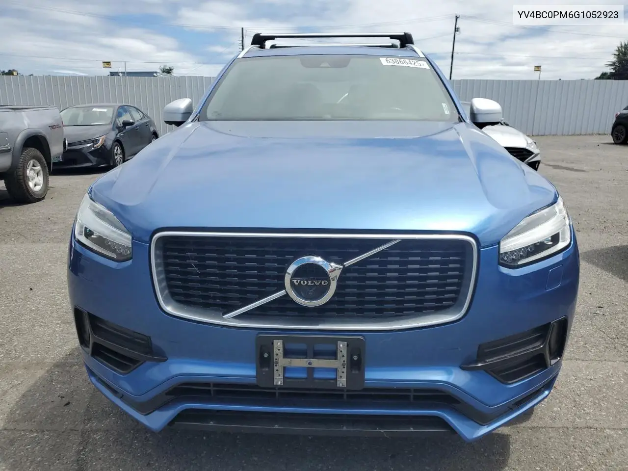 2016 Volvo Xc90 T8 VIN: YV4BC0PM6G1052923 Lot: 63866425
