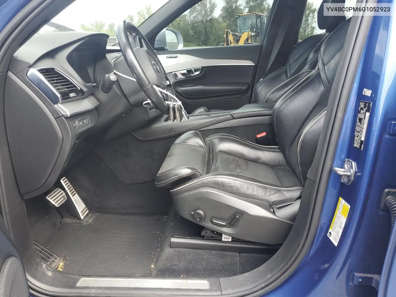 2016 Volvo Xc90 T8 VIN: YV4BC0PM6G1052923 Lot: 63866425