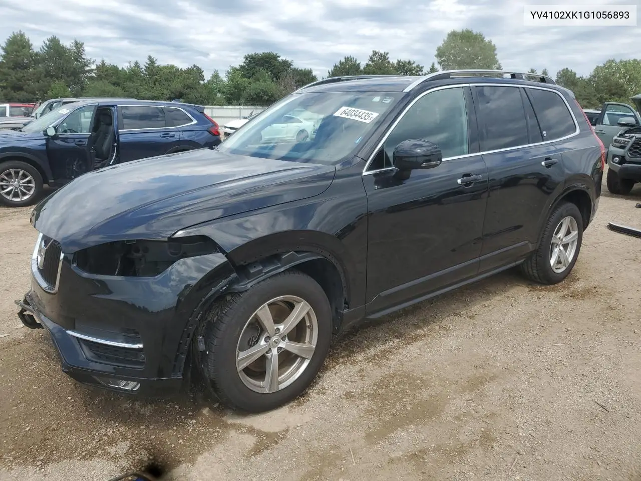 2016 Volvo Xc90 T5 VIN: YV4102XK1G1056893 Lot: 64034435
