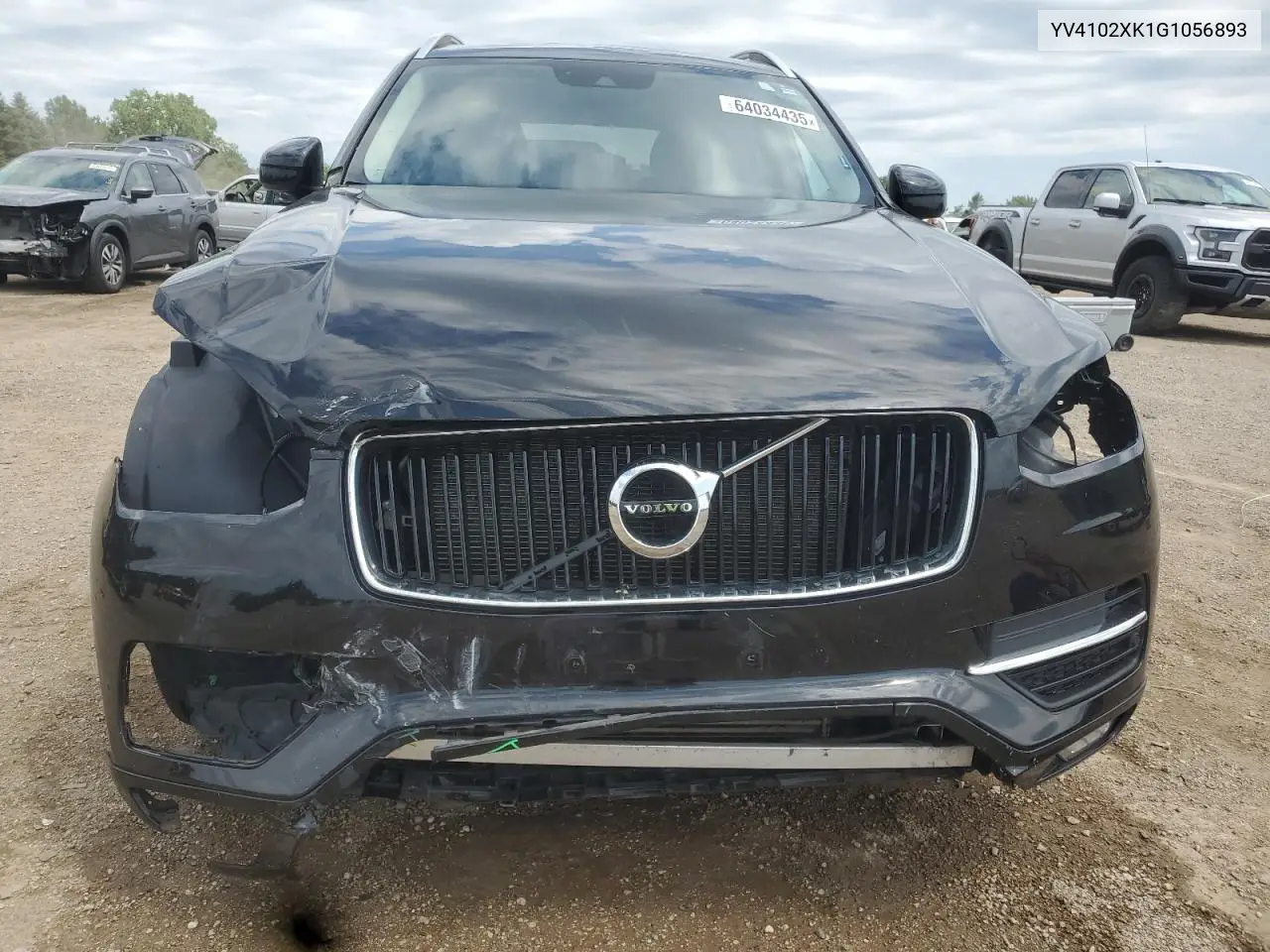2016 Volvo Xc90 T5 VIN: YV4102XK1G1056893 Lot: 64034435