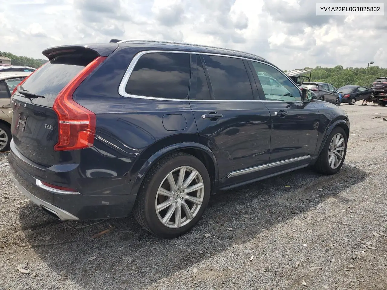 2016 Volvo Xc90 T6 VIN: YV4A22PL0G1025802 Lot: 64106605