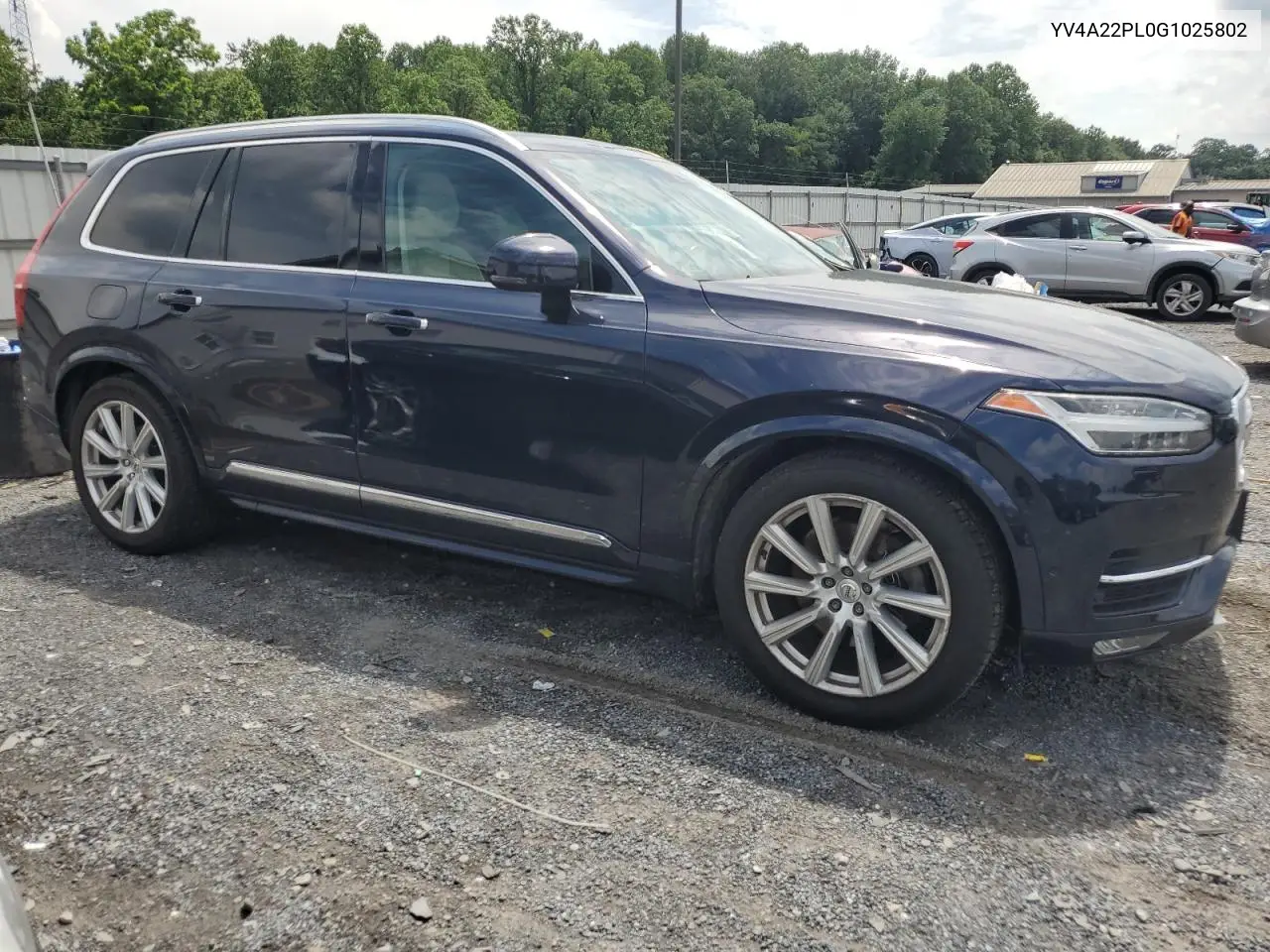 2016 Volvo Xc90 T6 VIN: YV4A22PL0G1025802 Lot: 64106605