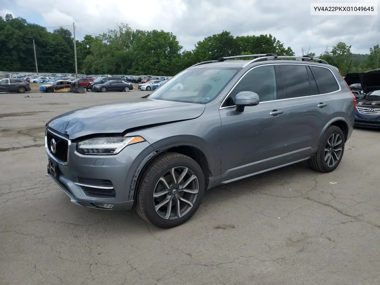 2016 Volvo Xc90 T6 VIN: YV4A22PKXG1049645 Lot: 64160785