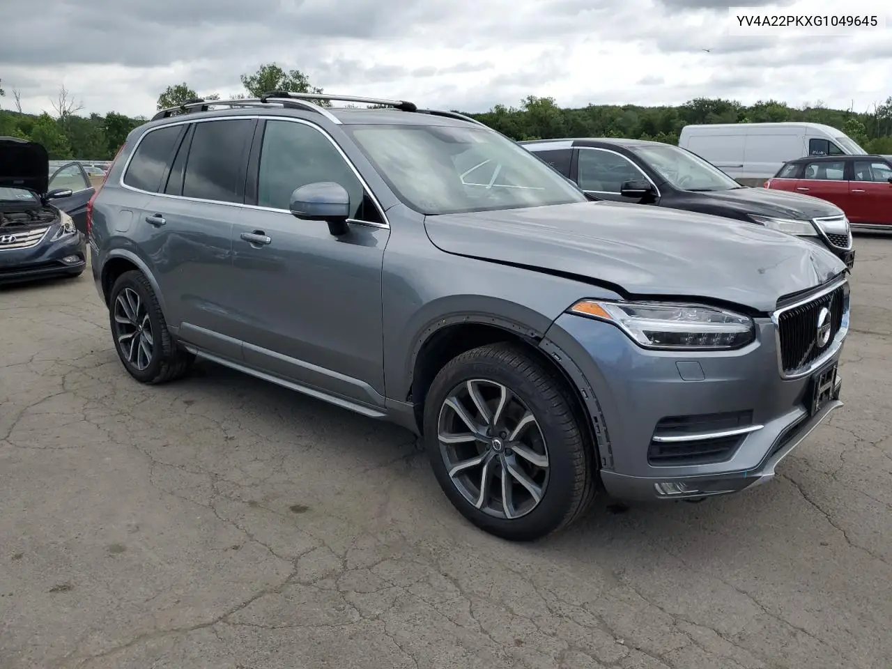 2016 Volvo Xc90 T6 VIN: YV4A22PKXG1049645 Lot: 64160785