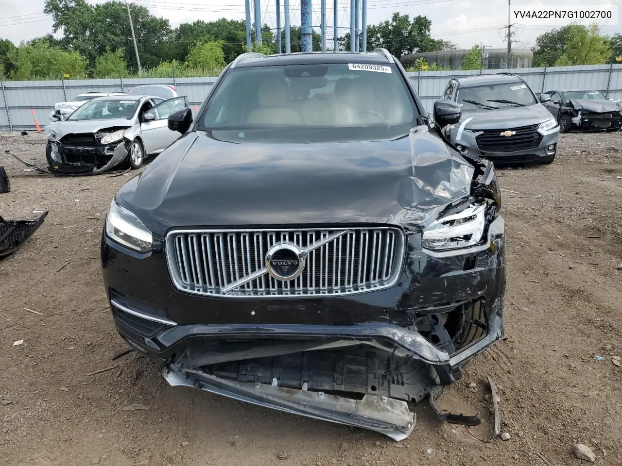 2016 Volvo Xc90 T6 VIN: YV4A22PN7G1002700 Lot: 64209325