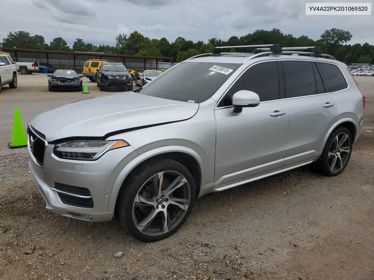 2016 Volvo Xc90 T6 VIN: YV4A22PK2G1069520 Lot: 64258815