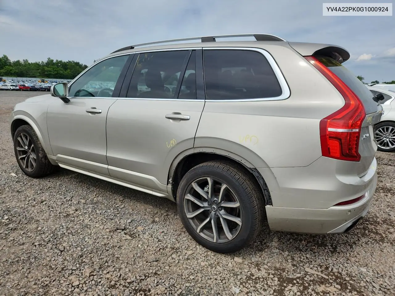 2016 Volvo Xc90 T6 VIN: YV4A22PK0G1000924 Lot: 64373905