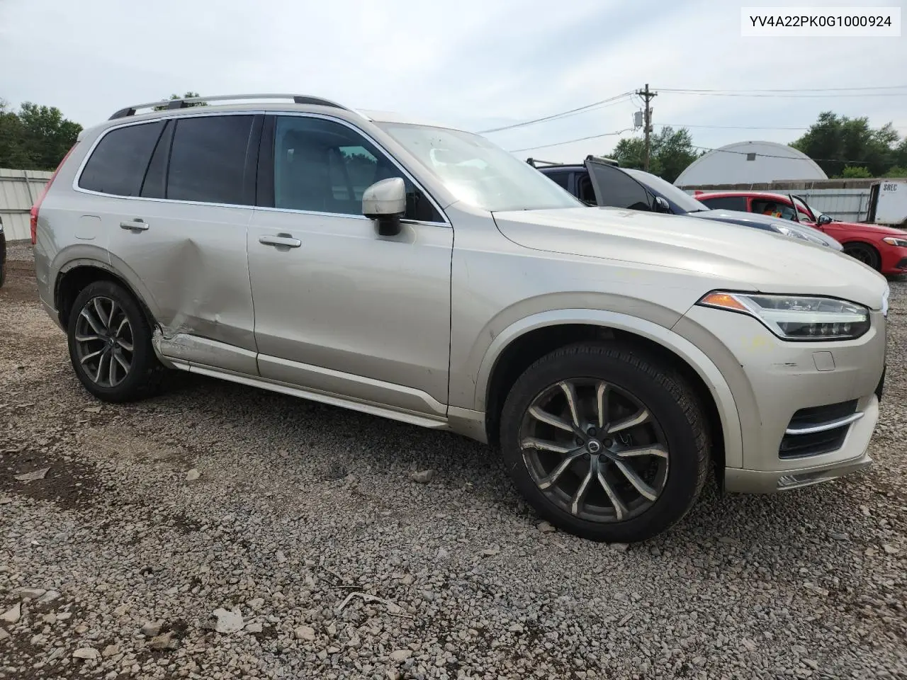 2016 Volvo Xc90 T6 VIN: YV4A22PK0G1000924 Lot: 64373905