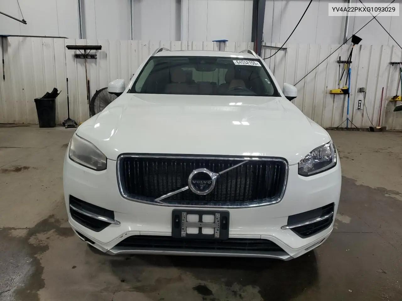 2016 Volvo Xc90 T6 VIN: YV4A22PKXG1093029 Lot: 64552155