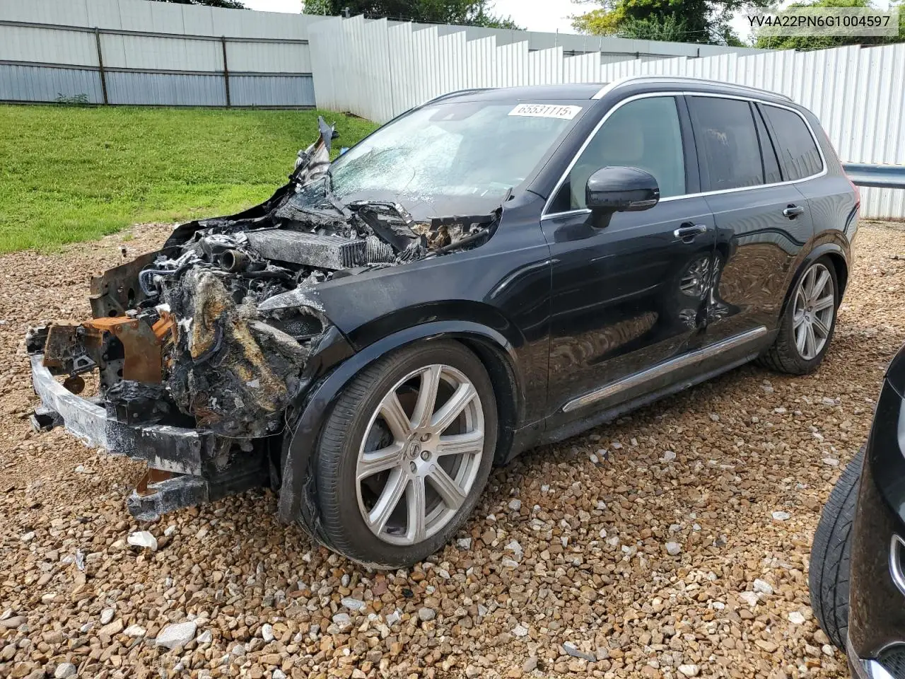 2016 Volvo Xc90 T6 VIN: YV4A22PN6G1004597 Lot: 65531115