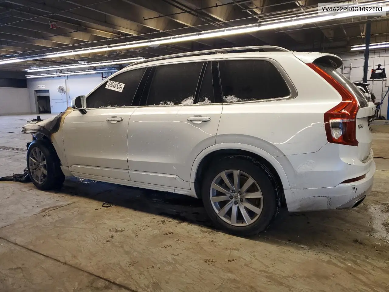 2016 Volvo Xc90 T6 VIN: YV4A22PK0G1092603 Lot: 88548535